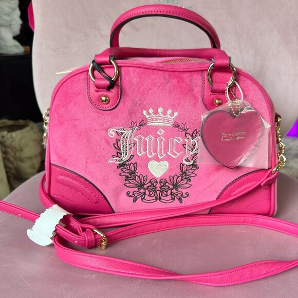 Juicy Couture Heritage Free Love Bowlers Bag NWT - Picture 1 of 9
